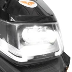 Scuter electric RURIS PILOT SX 720, motor 2500 W, baterie 72 V 32 Ah, autonomie pana la 92 km, viteza maxima de 25 km/h, conform reglementarilor UE, fara permis, Negru