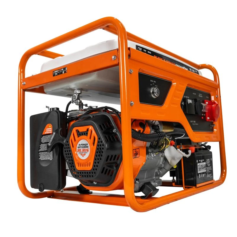 Generator de curent RURIS R-POWER GE5500RC – 5500W, motor 13CP, pornire electrica, telecomanda, AVR, monofazic