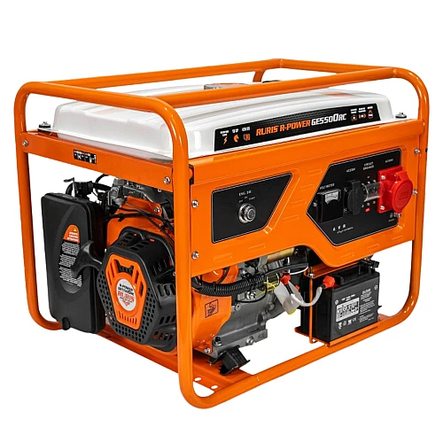 Generator de curent RURIS R-POWER GE5500RC – 5500W, motor 13CP, pornire electrica, telecomanda, AVR, monofazic