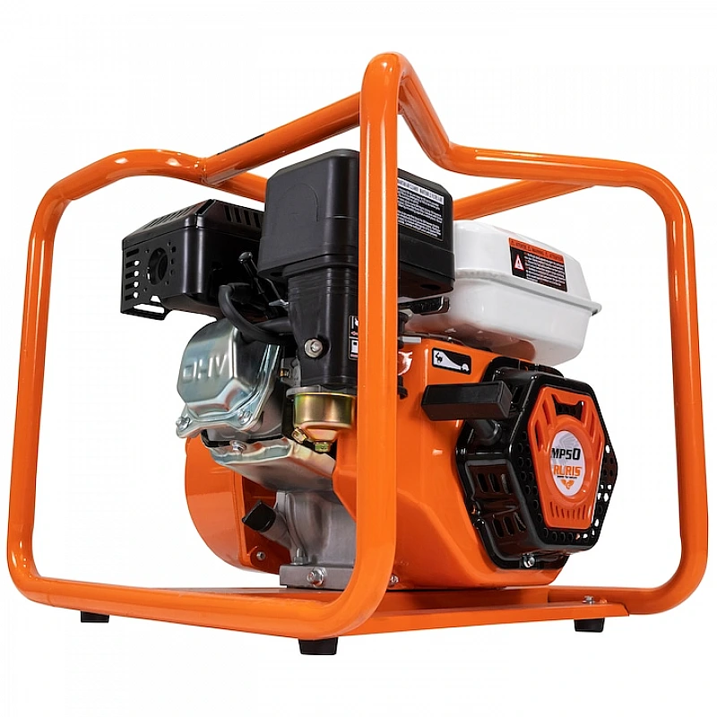 Motopompa RURIS MP50, motor benzina General Engine, 4 timpi, 212 CC, 7 CP, furtun refulare 2 inch, 20 m, absorbtie 8 m, refulare verticala 25 m