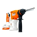 Ciocan rotopercutor pe acumulator RURIS RMX2813, 20V, SDS Plus, 1150 rpm, 5100 bpm, 2.8 J, fara acumulator, fara incarcator