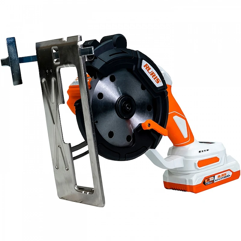 Fierastrau circular cu acumulator RURIS RMX3140 Power Alfa Up 3140RMA2024, 6800 rpm, disc 140 mm, adancime taiere 50 mm, 1 x Li-Ion 20V, 2Ah, incarcator