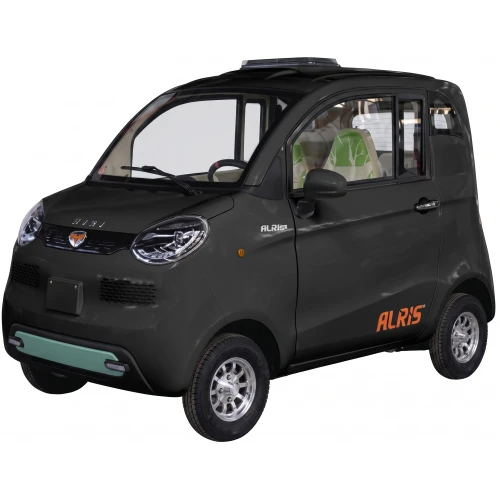 Masina electrica PILOT GT500N ONYX BLACK, motor 2 kW, baterie 72V 58Ah, autonomie pana la 60 km, Viteza Max. 25 km/h, Omologat pentru Drum Public, Fara Permis de Conducere