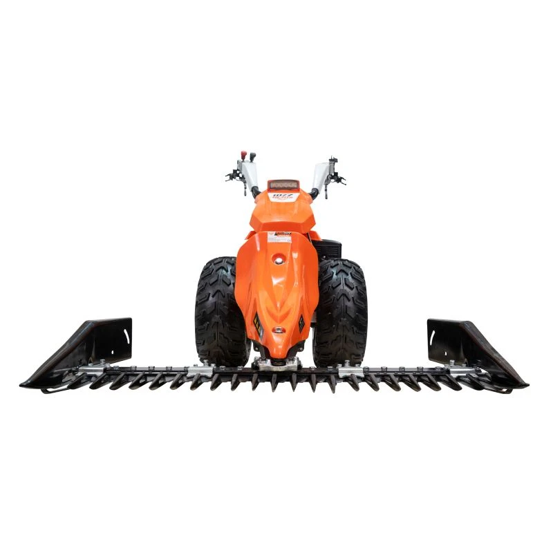 Motocultivator RURIS 1077, Motor Loncin 420cc, 16 CP, 4 timpi, Transmisie pinioane conice, 3 viteze înainte + 3 înapoi, Diferential, Frana hidraulica, Pornire la cheie, Iluminare LED, Roti 20x10-10, lama de cosit CX77