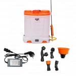 Pulverizator electric RURIS RSE1900 S, 30 W, capacitate rezervor 18 litri, presiune 6 bar, debit 2.9 l/min, acumulator 12 V, 8 Ah, cu 5 duze stropire