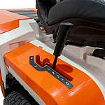 Tractor de tuns gazon RURIS EXPLORER 920M, 16 CP, 92 cm, 280L, motor Loncin, pornire electrica, transmisie mecanica