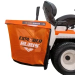 Tractor de tuns gazon Ruris Explorer 1700H – Motor Loncin 19 CP, 586cc, Latime Taiere 1024 mm, Transmisie Hidrostatica, Sac Colector 280 L