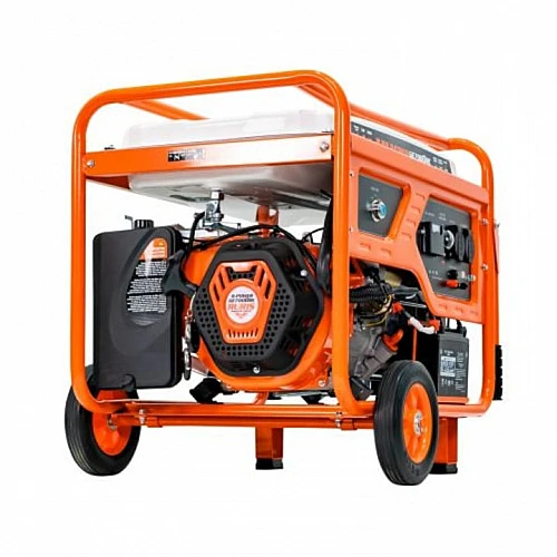Generator de Curent Ruris R-Power GE 7000RC – 6500W, Motor 13CP, 3 Faze, Pornire Electrica, Telecomanda, Rezervor 28L