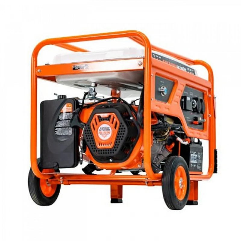 Generator de Curent Ruris R-Power GE 7000RC – 6500W, Motor 13CP, 3 Faze, Pornire Electrica, Telecomanda, Rezervor 28L