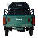 Triciclu electric, Samus Cargo RANGER-25-1.1-72V32-Green, putere maxima 3600W, acumulator 72V 32Ah, autonomie 60 km, viteza maxima de 25 km/h, conform reglementarilor UE, fara permis
