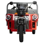 Triciclu electric, Samus Cargo TEXAS-25-1.7-72V58-Red-Dark Silver, putere maxima 4000W, acumulator 72V 58Ah, autonomie 70 km, viteza maxima de 25 km/h, conform reglementarilor UE, fara permis