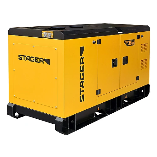Stager YDY35S3 Generator insonorizat 35kVA, 46A, 1500rpm, trifazat, diesel