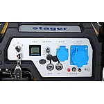 Stager FD 6500ER Automatic Generator curent monofazat, 230V, 5.5kW, benzină, conector ATS, multistart, autonomie pana la 20h