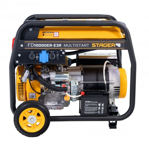 Stager FD 10000ER-E3R Automatic Generator curent dual 230V/400V, 8.5kW, benzina, conector ATS, multistart, autonomie pana la 13h