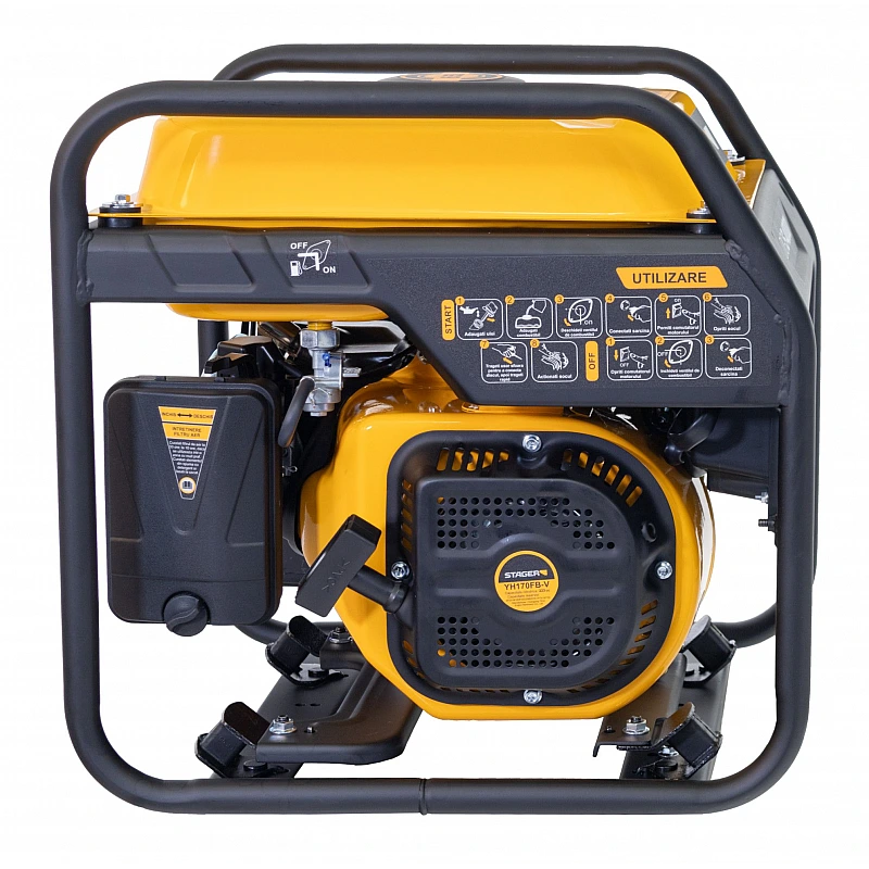 Stager DigiS 4000i Generator digital invertor open-frame 4kW, monofazat, benzina