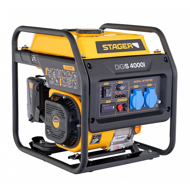 Stager DigiS 4000i Generator digital invertor open-frame 4kW, monofazat, benzina, G2