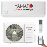 Aer conditionat Yamato Avanti YW12T3, 12000 BTU, Clasa A++/A+, Inverter, Wi-Fi, Golden Fin + Kit instalare inclus