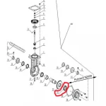 Rulment 32009 transmisie RURIS PS1001KSD-4-24, pentru motocultor Ruris 1001Ksd