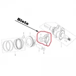Biela RURIS PS168f-4-4a, pentru motosapa Ruris 7009