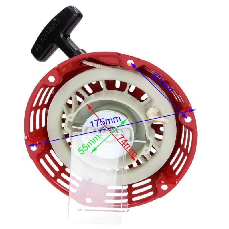 Demaror RURIS PS168F-6-5, diametru 175 mm, pentru motosapa Ruris, Dac, Zimbru, Gigant Demaror RURIS PS168F-6-5, diametru 175 mm, pentru motosapa Ruris, Dac, Zimbru, Gigant