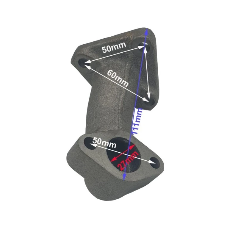 Galerie evacuare esapament RURIS PS177f-1-20, pentru motocultor Ruris 751ks