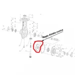Roata dintata conica de transmisie RURIS PS710k-3-11, pentru motocultor Ruris 710K