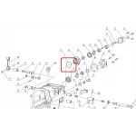 Inel etansare RURIS PS731-2-43, diametru 37.5 x 1.8, pentru motocultoarele Ruris 731