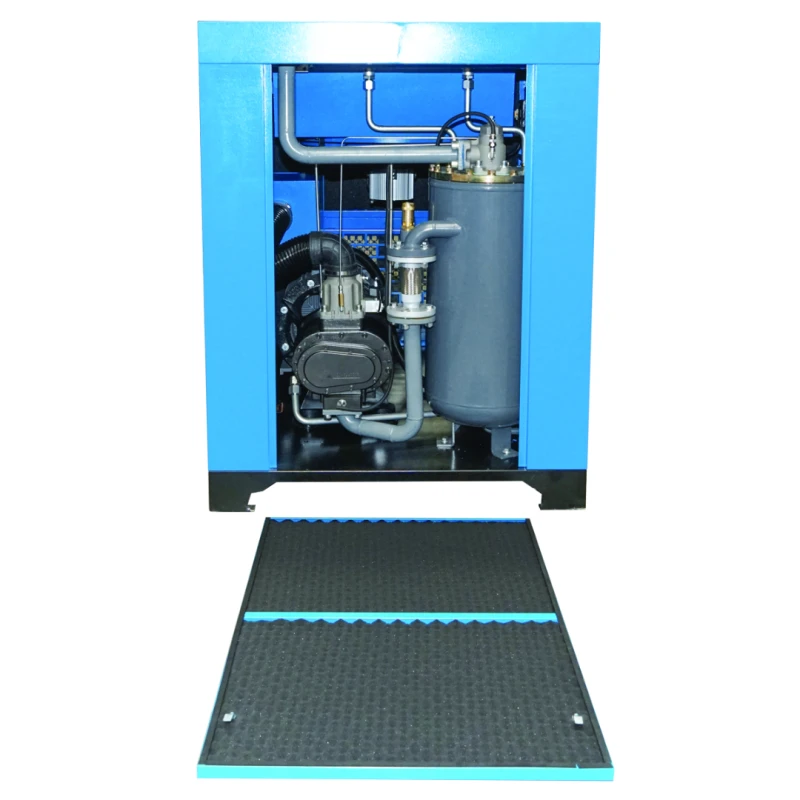 Compresor cu surub 55KW/ 75CP, 9.5mc/min cu uscator Breckner Germany