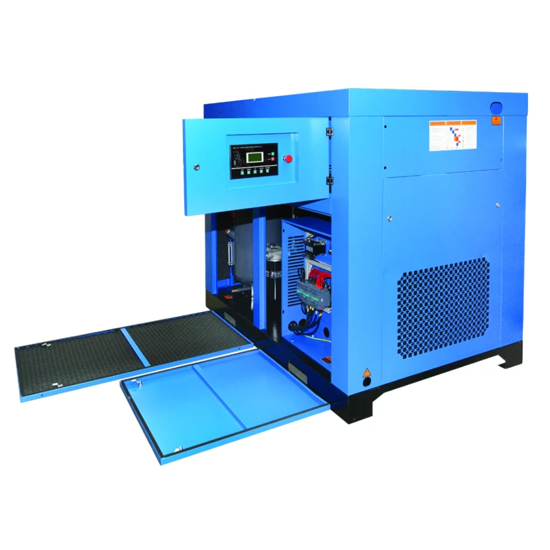 Compresor cu surub 55KW/ 75CP, 9.5mc/min cu uscator Breckner Germany