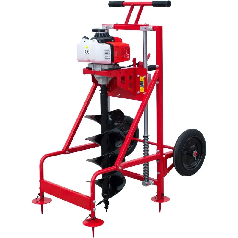 Motoburghiu de pamant Rotakt MTBG680/884 + burghiu 250mm