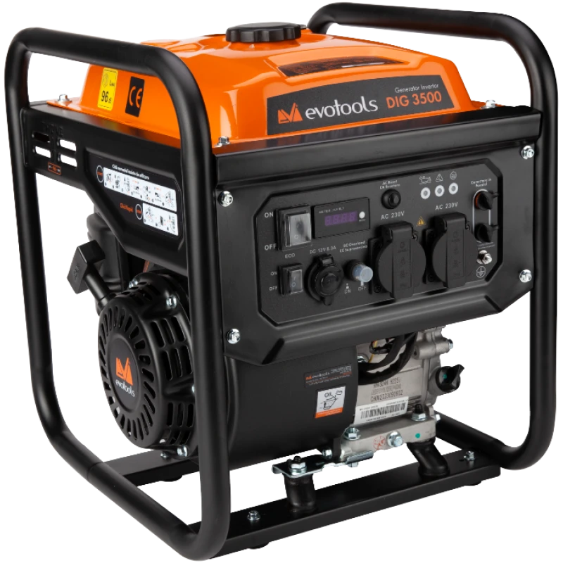 Generator Invertor EvoTools, EPTO DIG 3500, Putere 3500W, 681903