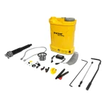 Pompa de stropit vermorel 2 in 1 manuala si electrica rezervor 18L baterie 12V 8Ah debit 3.1 l/min Breckner Germany