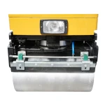 Cilindru compactor 800kg, cu tambur 2x635mm, motor 9CP diesel CF178, pornire electrica sau manuala
