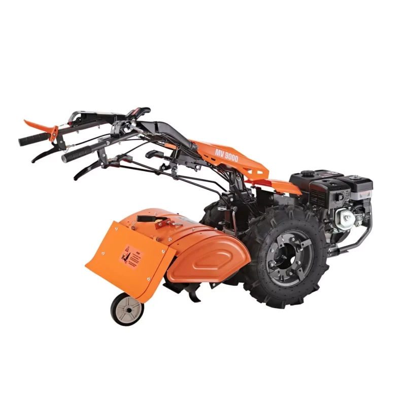 Motocultivator OMAC MV 9000, motor benzina, 4 timpi, 270 CC, 9 CP, 6.6 kW, 5 trepte viteza, roti cauciuc 5.00 x 10, freza 65 cm Motocultivator OMAC MV 9000, motor benzina, 4 timpi, 270 CC, 9 CP, 6.6 kW, 5 trepte viteza, roti cauciuc 5.00 x 10, freza 65 cm