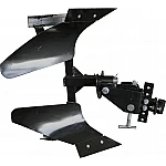 Plug de arat reversibil pentru motocultor, cu doua trupite, Rotakt