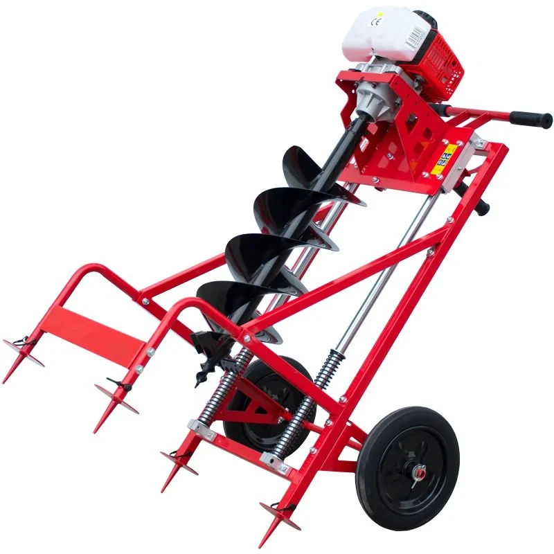 Motoburghiu de pamant Rotakt MTBG680/884 + burghiu 250mm