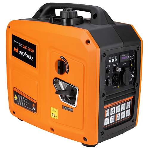 Generator Invertor Evotools, Silentios EPTO DIG 2800, Putere 2800 W, 681902