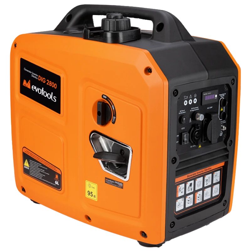 Generator Invertor Evotools, Silentios EPTO DIG 2800, Putere 2800 W, 681902