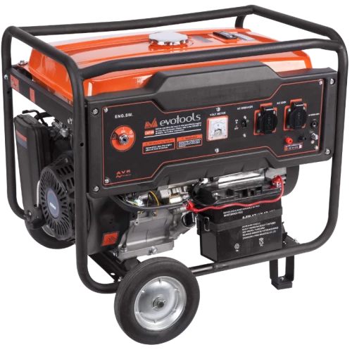 Generator Evotools, EPTO GG 5500A, Putere 5500 W, Cheie si Mufa pt Automatizare, monofazic, 681905