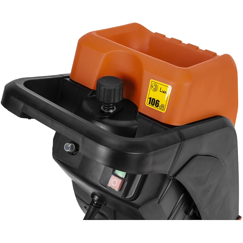 Tocator pentru resturi vegetale, model WS 2500 EPTO, putere 2500 W, 4.5 mm, Evotools, 681361
