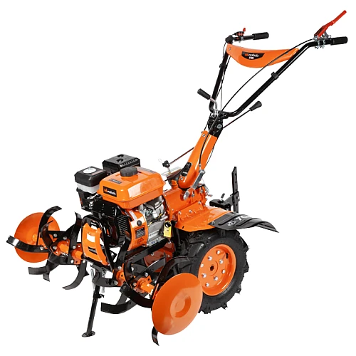 Motocultor T700 Evotools 7 CP, roti de transport, freze, pinion conic