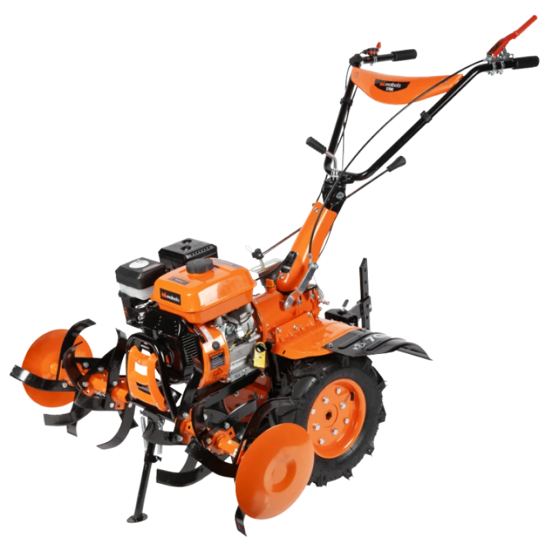 Motocultor T700 Evotools 7 CP, roti de transport, freze, pinion conic