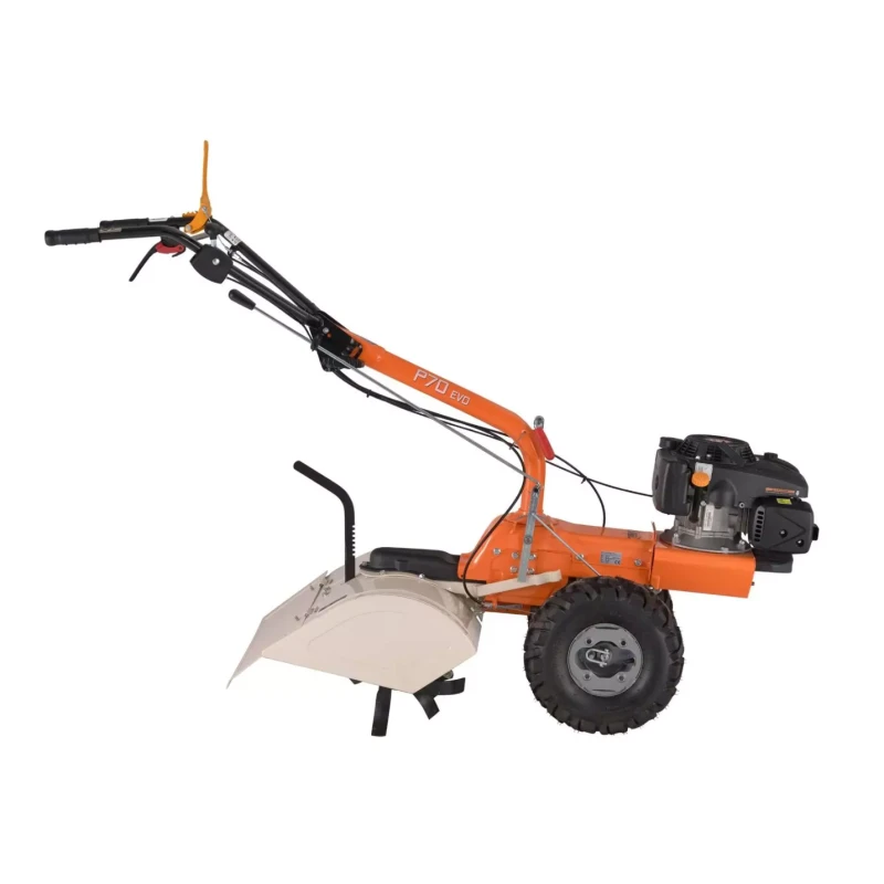 Motocultivator OMAC MV 7500, motor benzina Loncin, 4 timpi, 224 CC, 7.5 CP, 5.5 kW, roti cauciuc 15 x 6.00-6, freza 55 cm