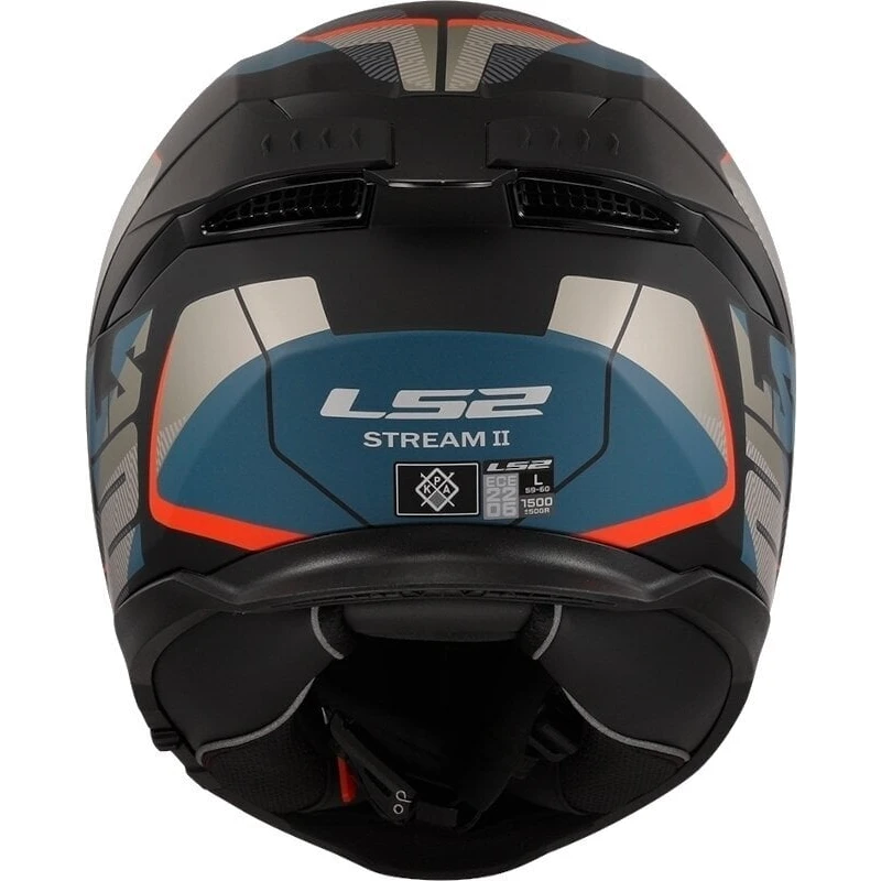Casca LS2 FF808 Stream II Road Matt Black/Blue XL