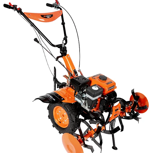 Motocultor T700 Evotools 7 CP, roti de transport, freze, pinion conic