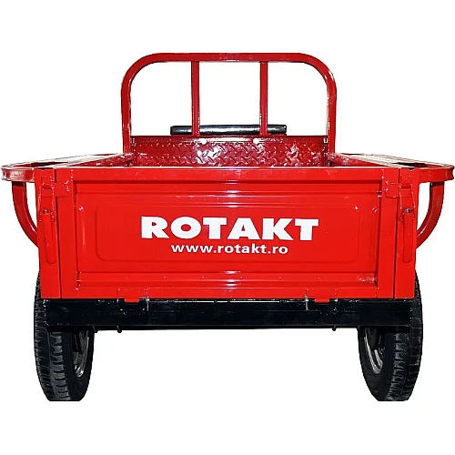 Remorca motocultor Rotakt REM400-1 capacitate 400 kg basculabila