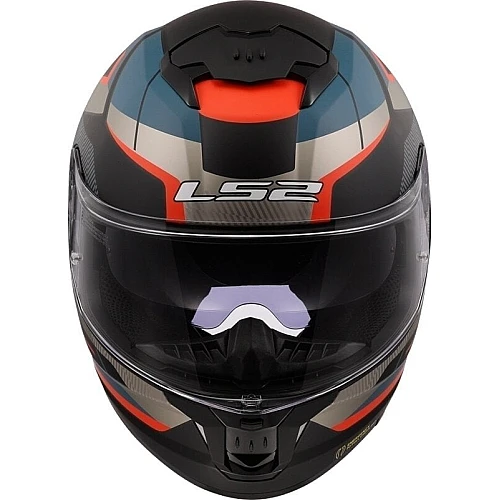 Casca LS2 FF808 Stream II Road Matt Black/Blue 2XL