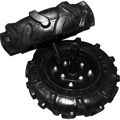 Set roti de cauciuc 5.00-8 pentru motocultor, Rotakt
