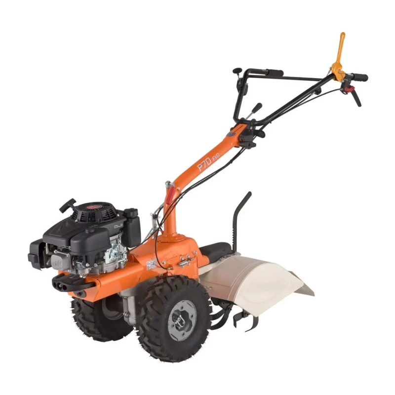 Motocultivator OMAC MV 7500, motor benzina Loncin, 4 timpi, 224 CC, 7.5 CP, 5.5 kW, roti cauciuc 15 x 6.00-6, freza 55 cm