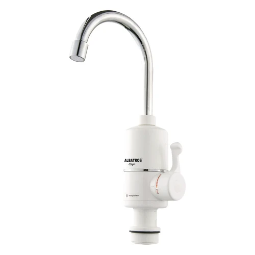 Albatros Robinet instant incalzire apa, putere 3kw, presiune apa 0,04MPA-0,6MPA, capacitate 2-2,5litri pe minut, temperatura ajustabila 30-60 grade, grad protectie la umezeala IPX4 Albatros Robinet instant incalzire apa, putere 3kw, presiune apa 0,04MPA-0,6MPA, capacitate 2-2,5litri pe minut, temperatura ajustabila 30-60 grade, grad protectie la umezeala IPX4